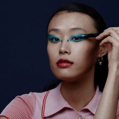 Eye-catching Geometric Makeup for a Striking Look